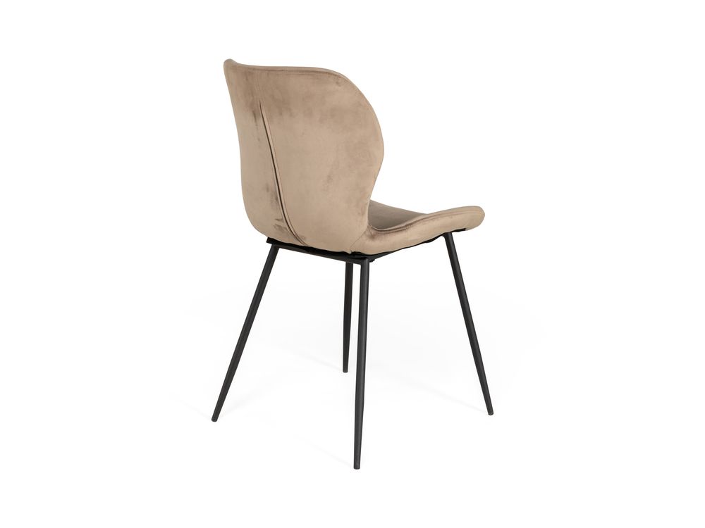 Stoel 3738 - Velvet champagne ZLS 3738-55V