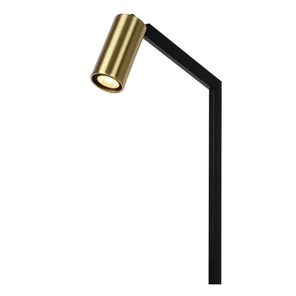 Vloerlamp SYBIL - Zwart/messing LCD457990130