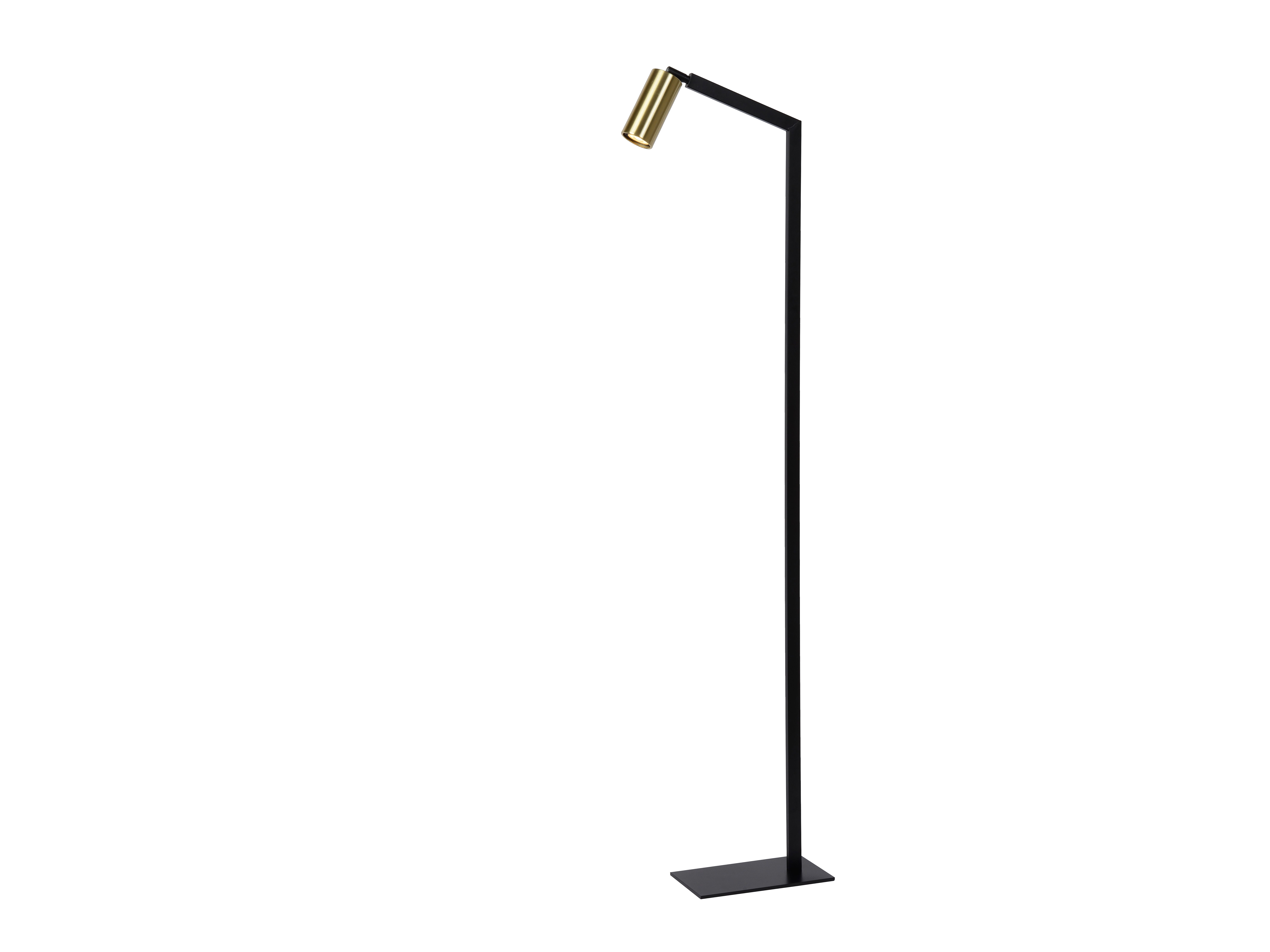 Vloerlamp SYBIL - Zwart/messing LCD457990130