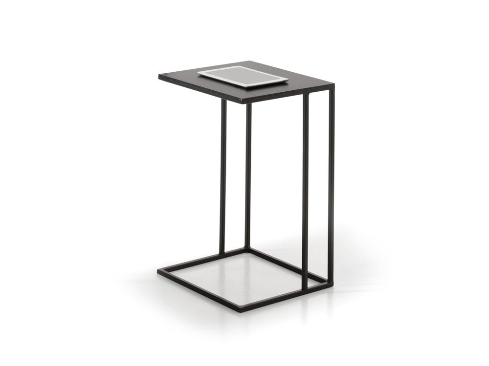 Bijzettafel KUBUS - Zwart metaal FDF KU SID