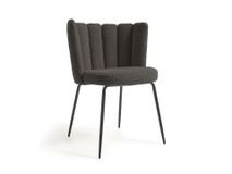 Stoel ANIELA - Grijs bouclÚ KAV CC2025J01