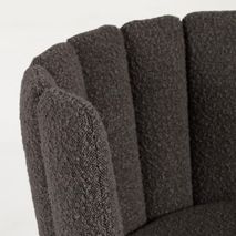 Stoel ANIELA - Grijs bouclÚ KAV CC2025J01