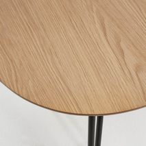 Uitschuifbare eetkamertafel NOVAC - Eikenfineer KAV CC1074M46