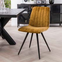 Stoel JACKIE - Velvet Goud ZLS 4510-28