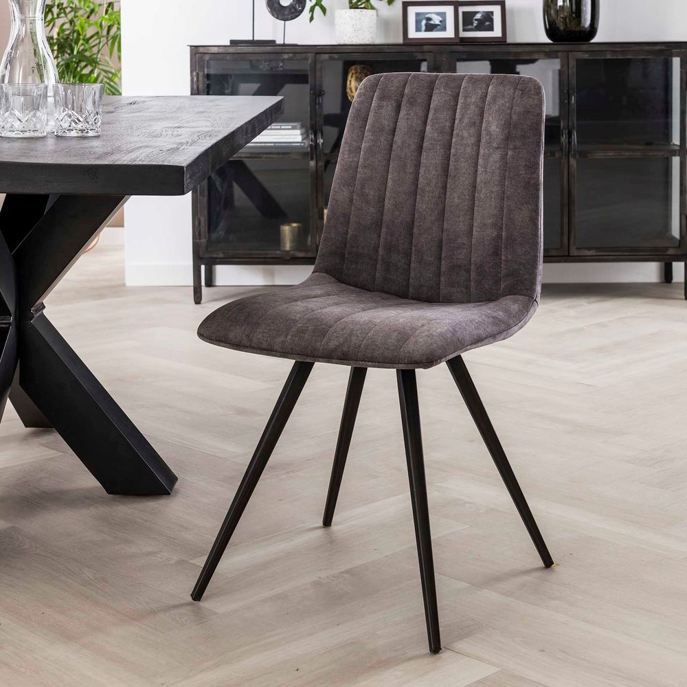 Stoel JACKIE - Velvet Taupe ZLS 4510-48