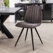Stoel JACKIE - Velvet Taupe ZLS 4510-48