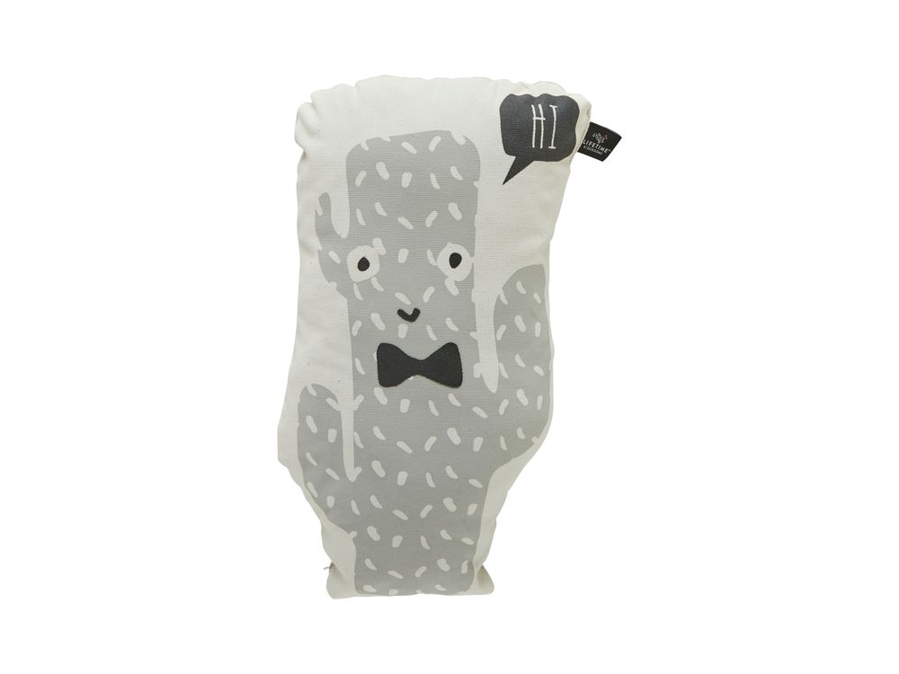 Gevormd kussen CACTUS - Grijs SCE 7653