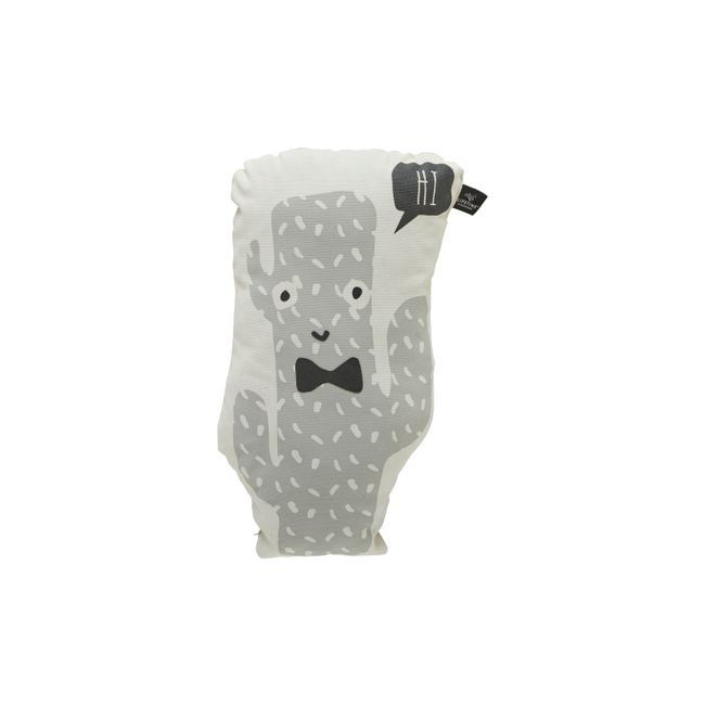 Gevormd kussen CACTUS - Grijs