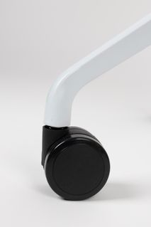 Bureaustoel ALBERT - Wit bouclé ZVR 1300018
