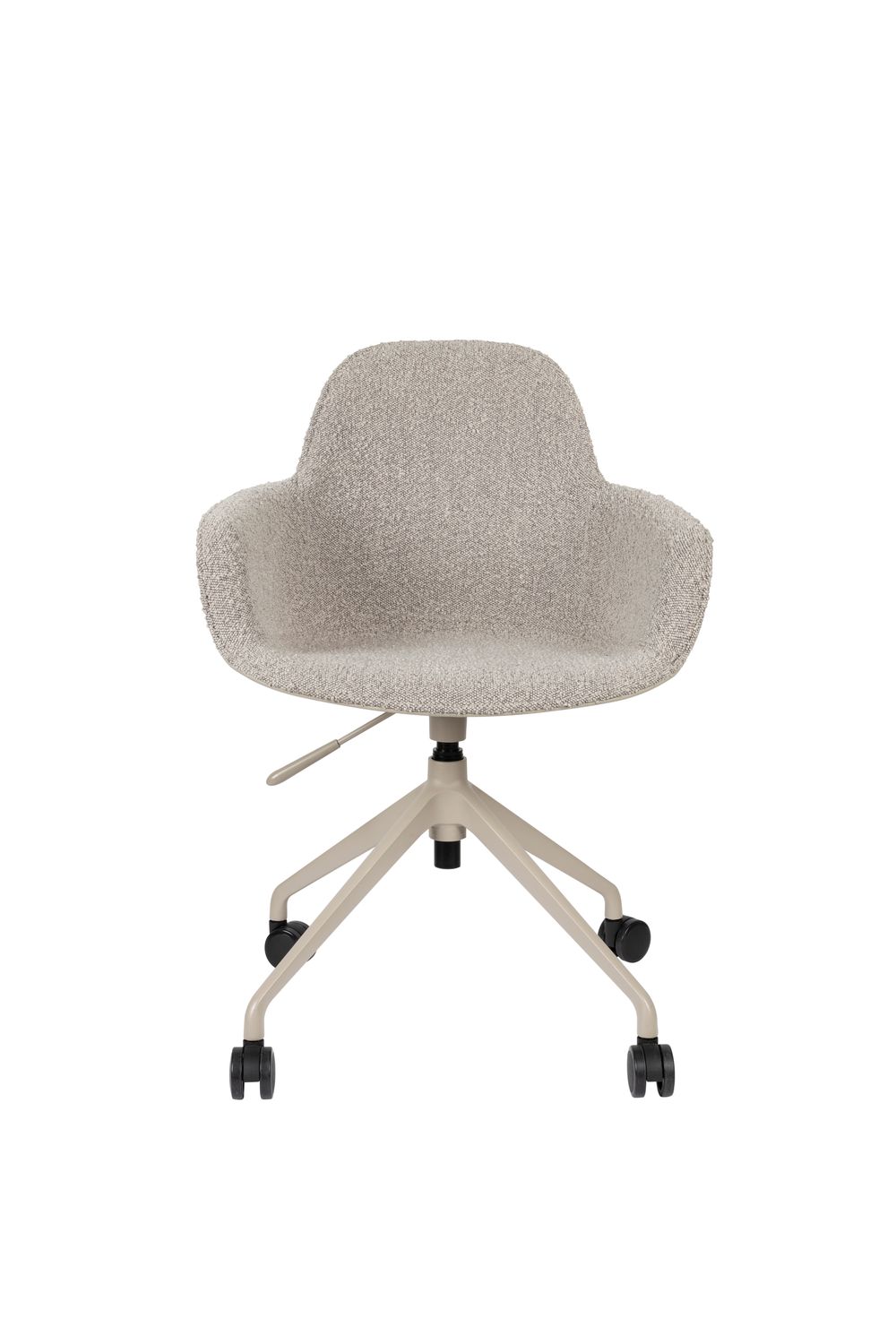 Bureaustoel ALBERT - Groen bouclé ZVR 1300019