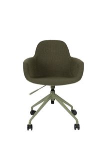 Bureaustoel ALBERT - Groen bouclé ZVR 1300020