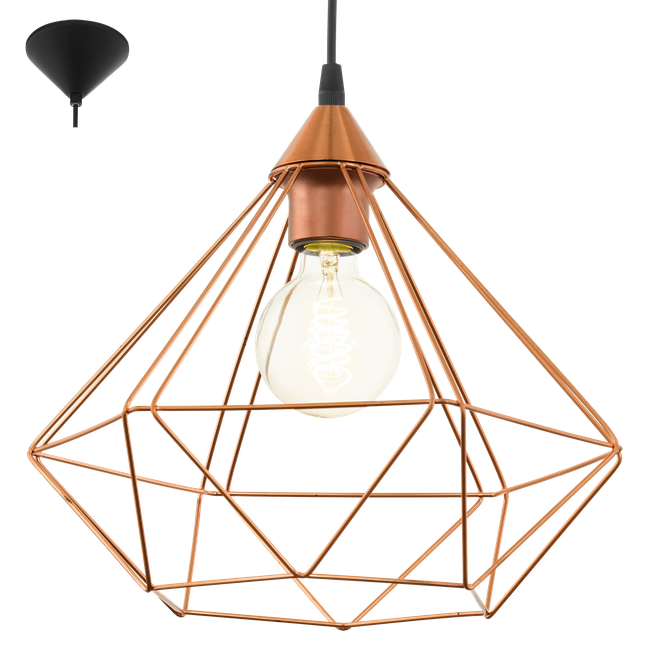 Hanglamp TARBES - Zwart