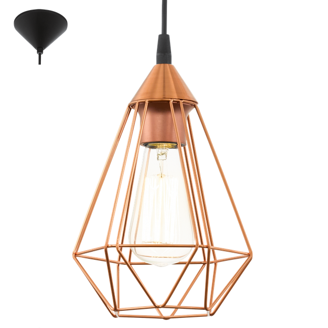 Hanglamp TARBES - Zwart