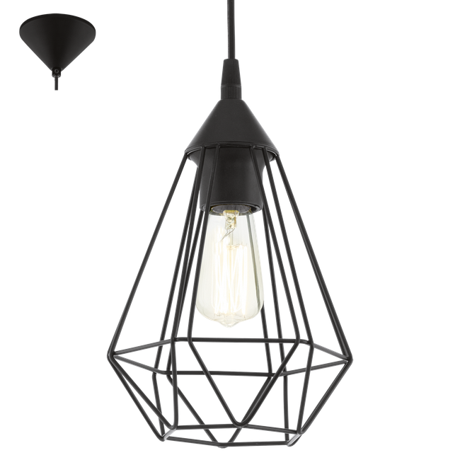 Hanglamp TARBES - Zwart