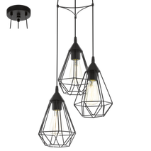 Hanglamp TARBES - Zwart EGL 94191