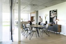 Bureau TORANO - Walnoot/zwart XOO 42429-WAL