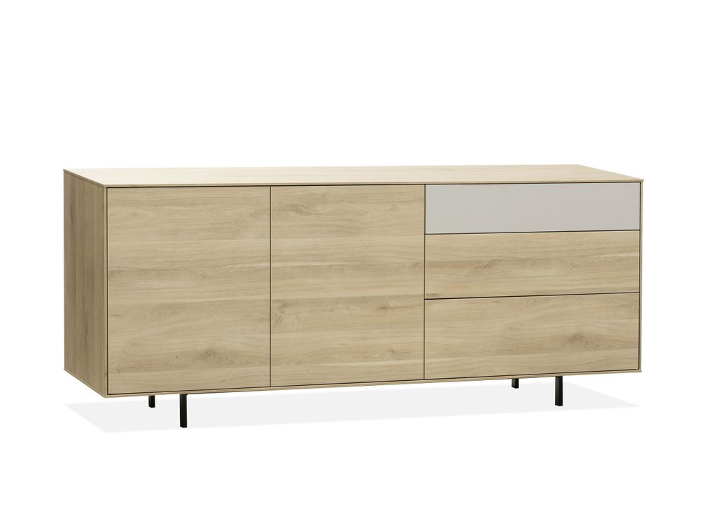 Dressoir FAMOUS klein - Fresh oak/ivory. C-MXF FM DR2D3L TZ