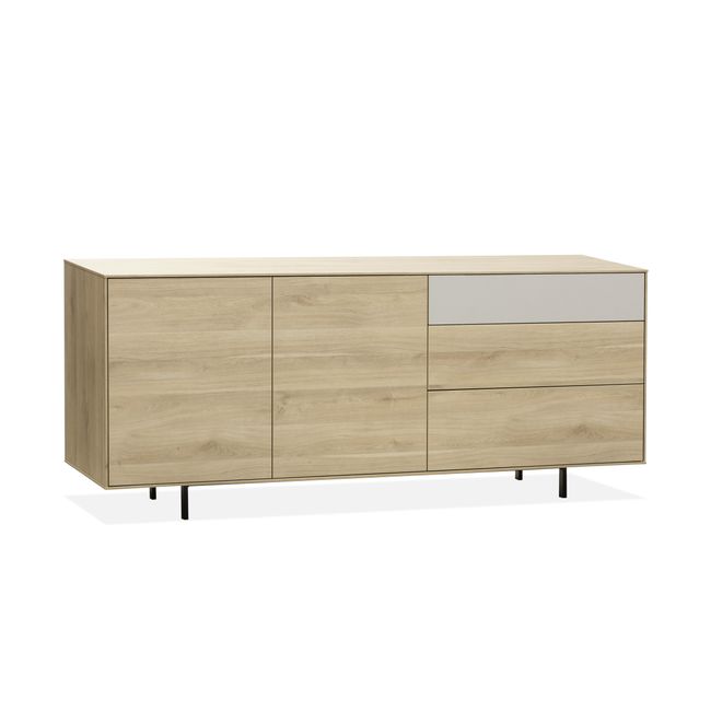 Dressoir FAMOUS klein - Fresh oak/ivory.