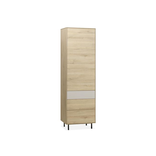 Wandkast FAMOUS smal - Fresh oak/ivory