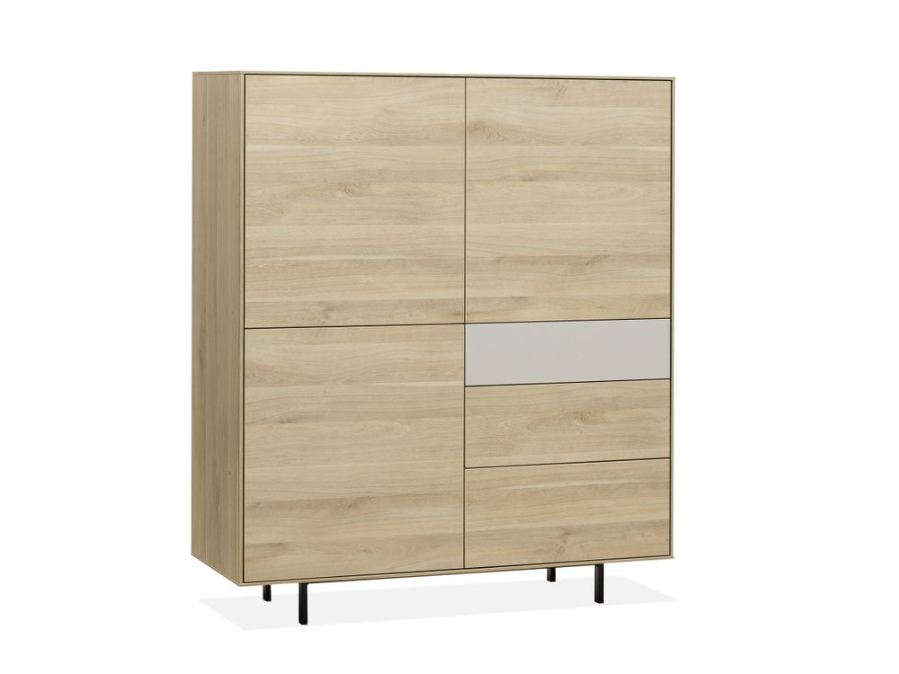 Wandkast FAMOUS breed - Fresh oak/ivory C-MXF FM WKB TZ