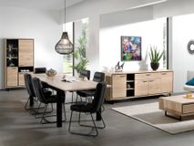 Ronde uitschuiftafel ESTHER - Minnesota oak natura LIE-7-000003