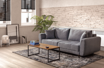 Zetelbed MAGALIE - Donkergrijs DEZ MA ZB