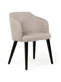 Armstoel AMOR - Beige stof VDC AM AST