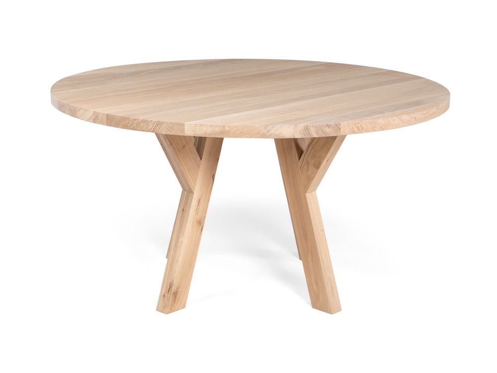 Ronde tafel HEAD - Massief eik BKS HE T150