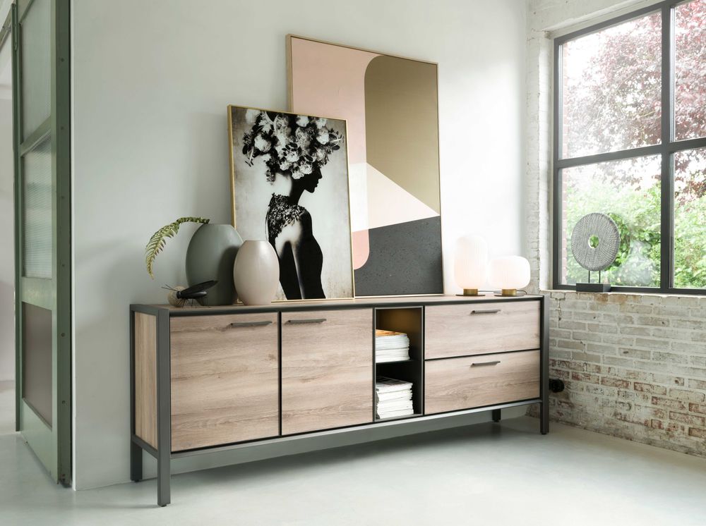 Eetkamer COPENHAGEN - Oak Natu C-HEH COP EK