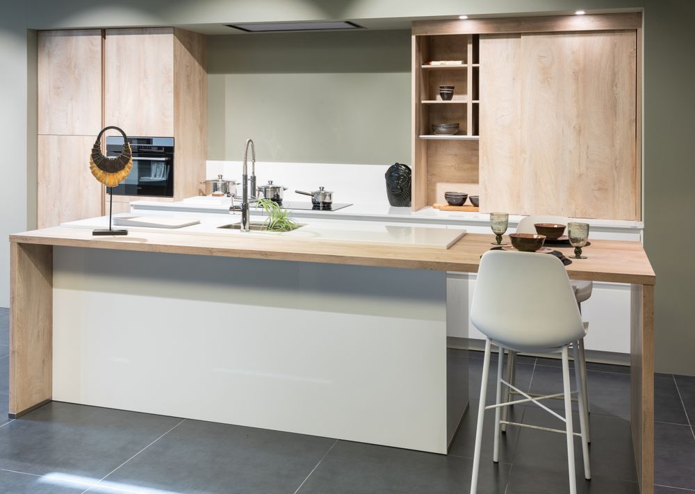 Keuken STOCKHOLM in wit/hout KEUKEN STOCKHOLM WEB