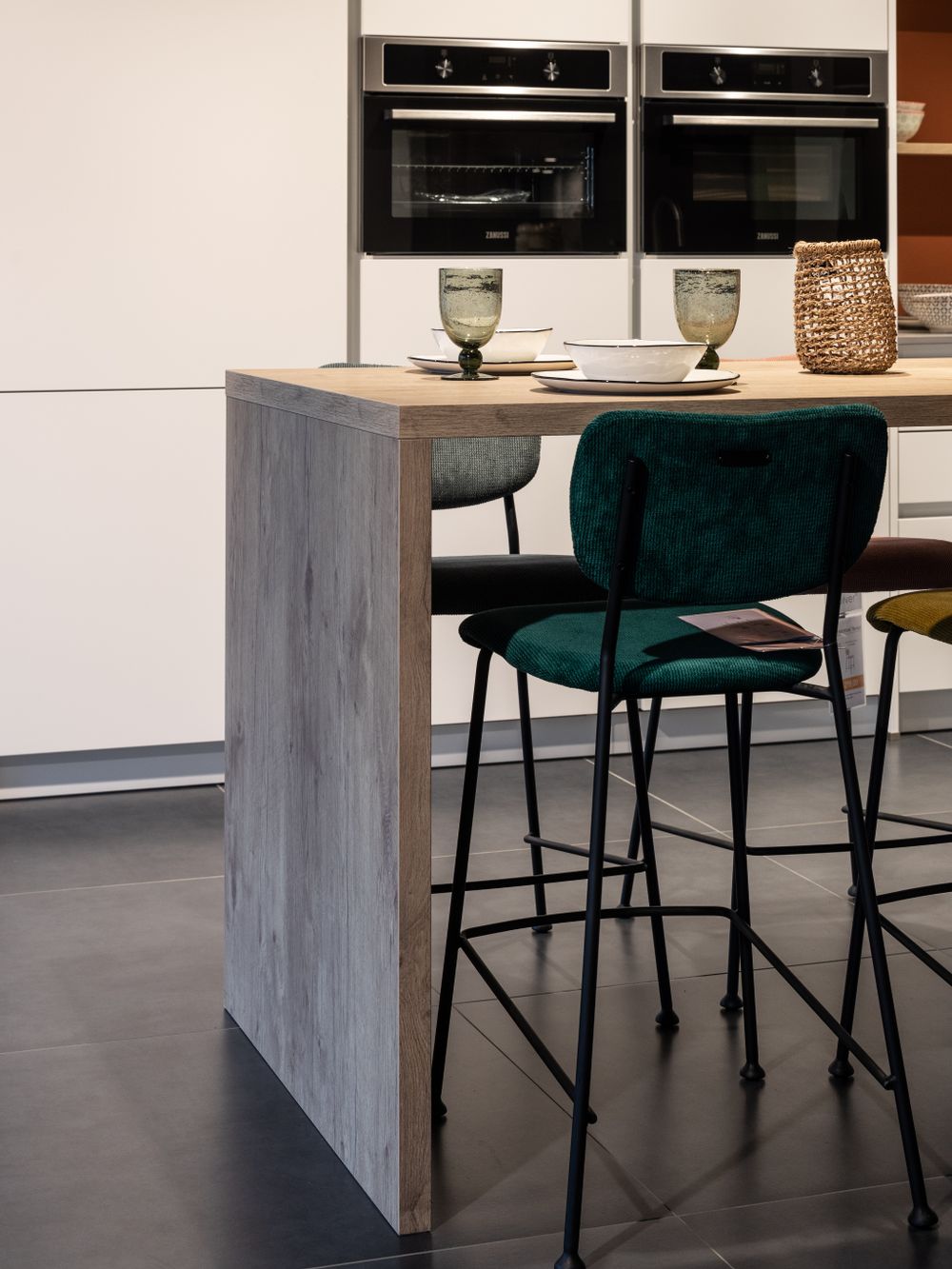 Keuken BERGAMO - Wit/Hout KEUKEN OSLO WEB