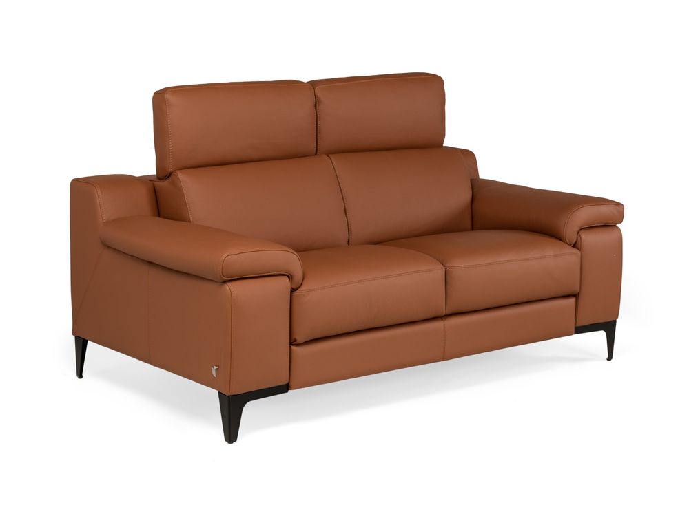 2-zit zetel LIPARI - Cognac leder CAL-132-000085-10-BC363