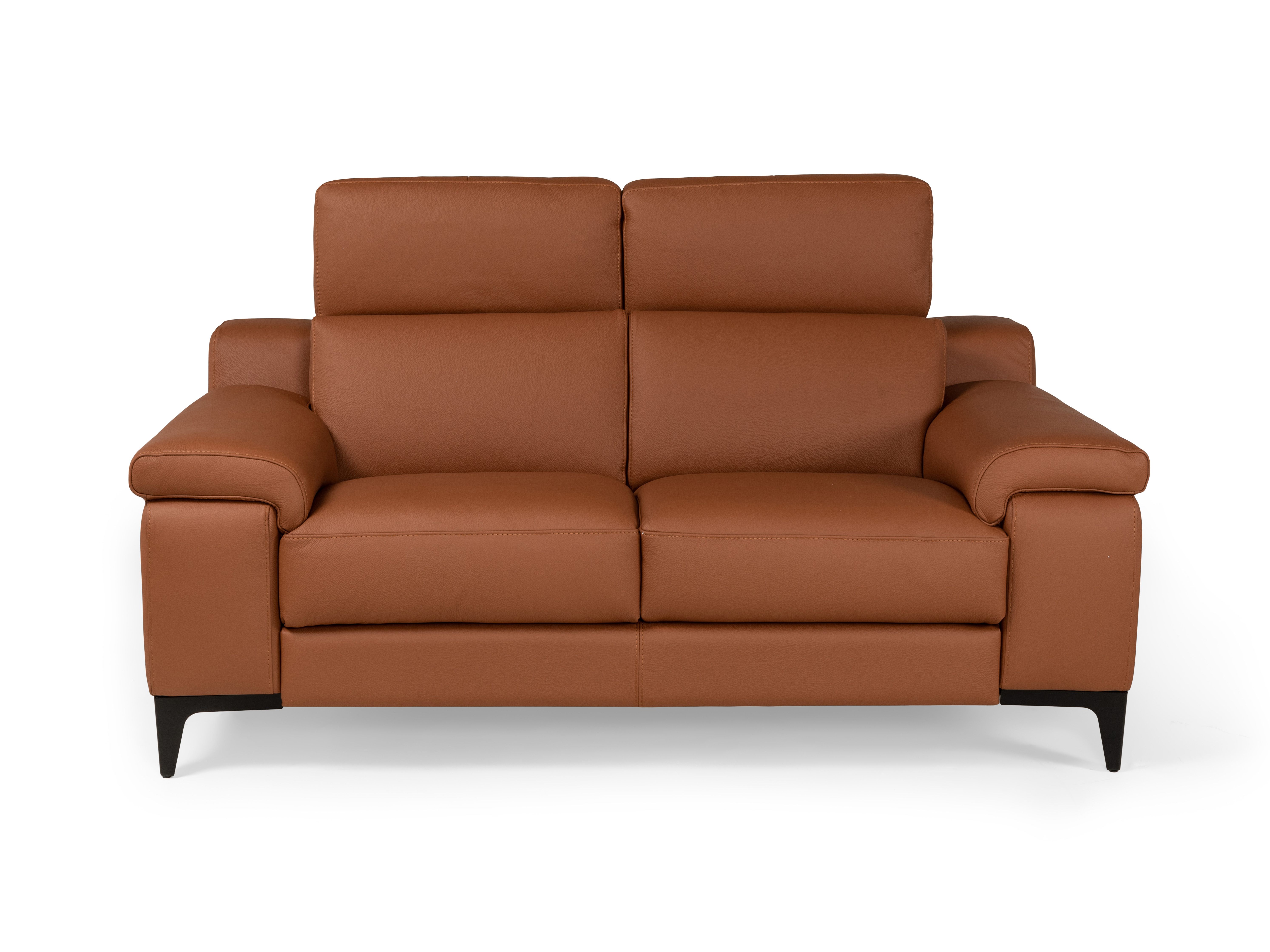 2-zit zetel LIPARI - Cognac leder CAL-132-000085-10-BC363