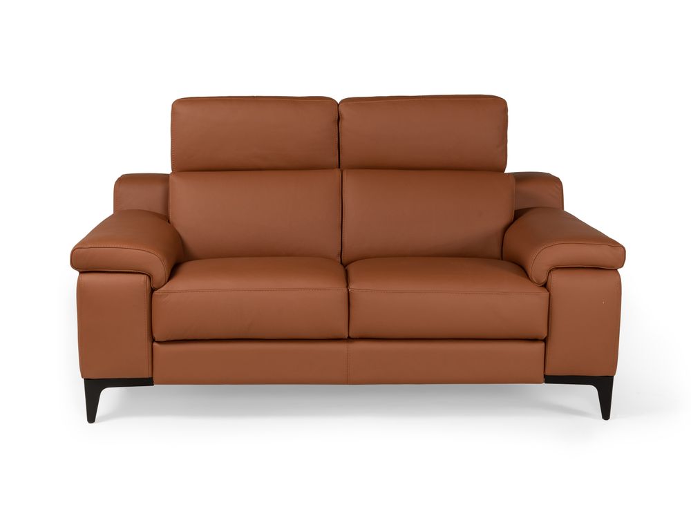 2-zit zetel LIPARI - Cognac leder CAL-132-000085-10-BC363