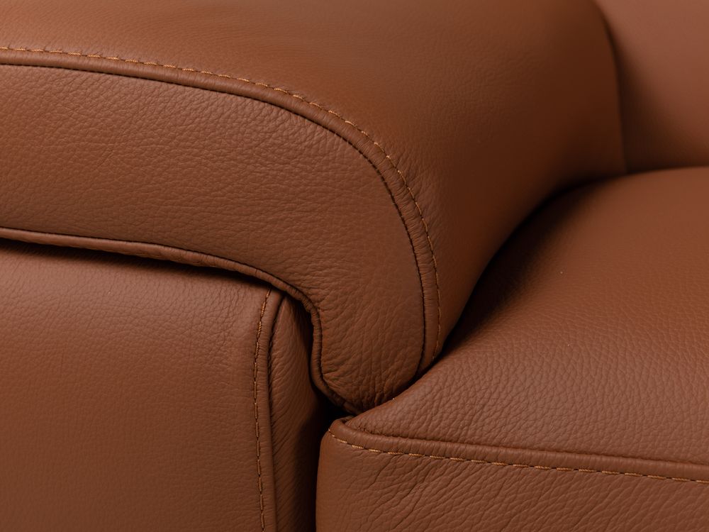 2-zit zetel LIPARI - Cognac leder CAL-132-000085-10-BC363