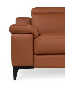 2-zit zetel LIPARI - Cognac leder CAL-132-000085-10-BC363