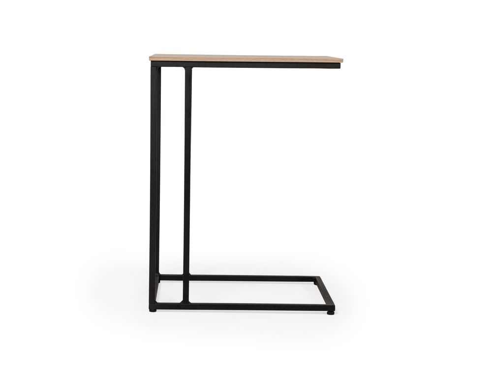 Laptoptafel SIMON laag - Fresh oak/zwart metaal MXF SM LT