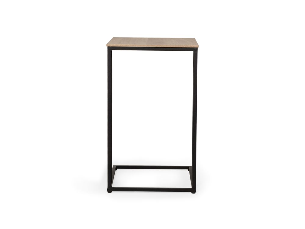 Laptoptafel SIMON laag - Fresh oak/zwart metaal MXF SM LT
