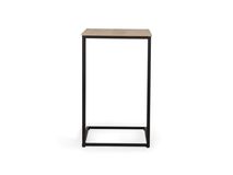 Laptoptafel SIMON laag - Fresh oak/zwart metaal MXF SM LT
