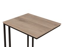 Laptoptafel SIMON laag - Fresh oak/zwart metaal MXF SM LT