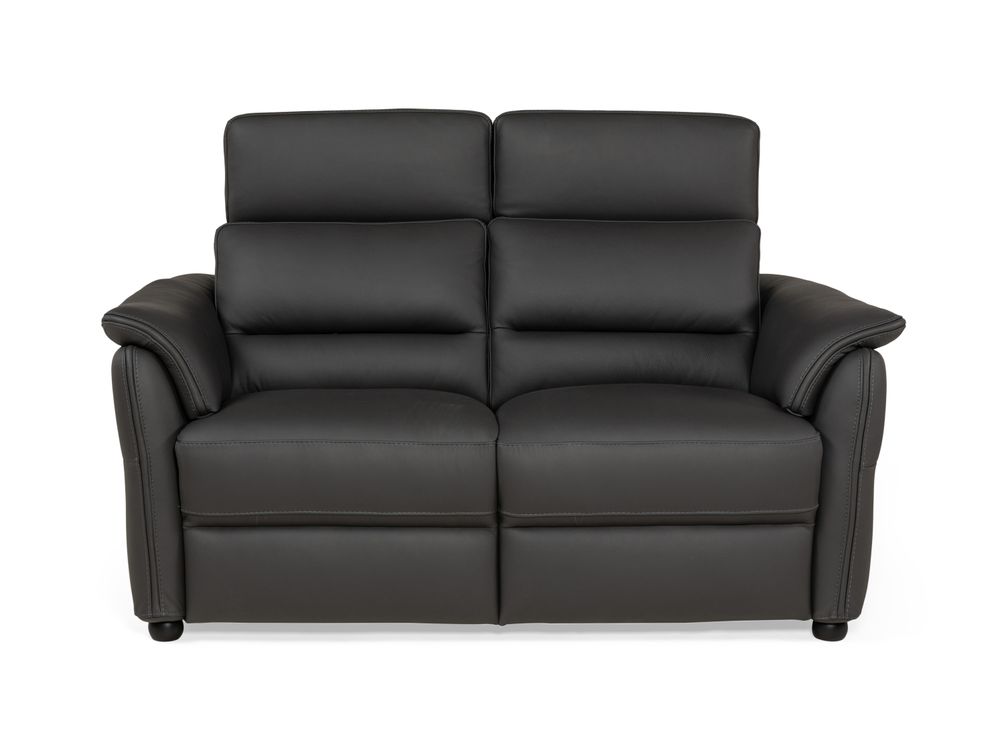 2-zit ALABAMA - Loodgrijs leder DDV-8-000145-LR-GP327