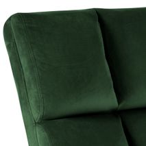 Fauteuil ALBA - Forest green velvet ACT AL 1Z