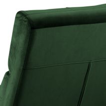 Fauteuil ALBA - Forest green velvet ACT AL 1Z