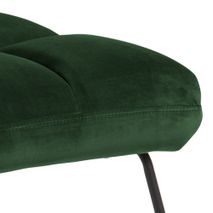 Fauteuil ALBA - Forest green velvet ACT AL 1Z
