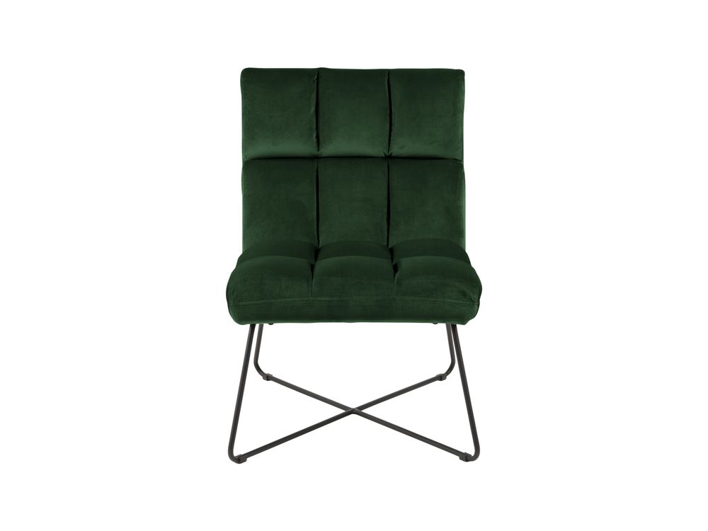 Fauteuil ALBA - Forest green velvet ACT AL 1Z