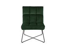 Fauteuil ALBA - Forest green velvet ACT AL 1Z