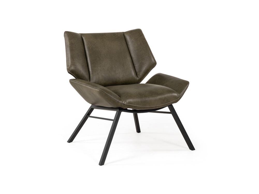 Fauteuil TATUM - Laredo groen leder XOO 48500-25