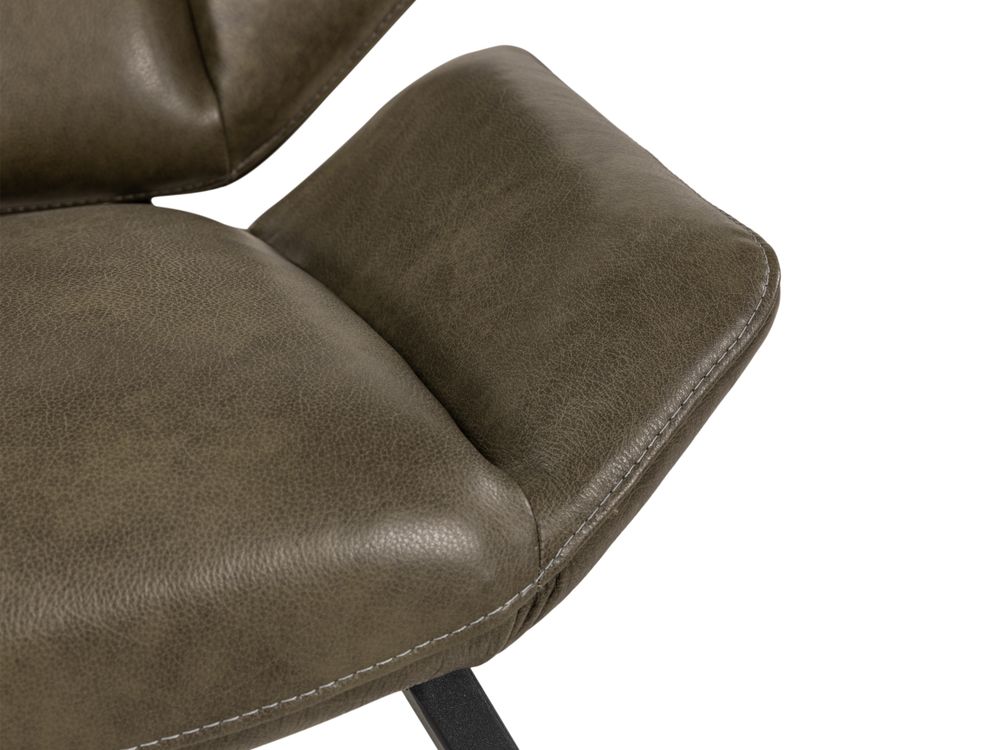 Fauteuil TATUM - Laredo groen leder XOO 48500-25