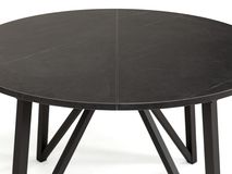 Uitschuifbare eetkamertafel WACKO - Marmerlook/ant PFT-267-000001-HP06