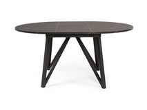 Uitschuifbare eetkamertafel WACKO - Marmerlook/ant PFT-267-000001-HP06